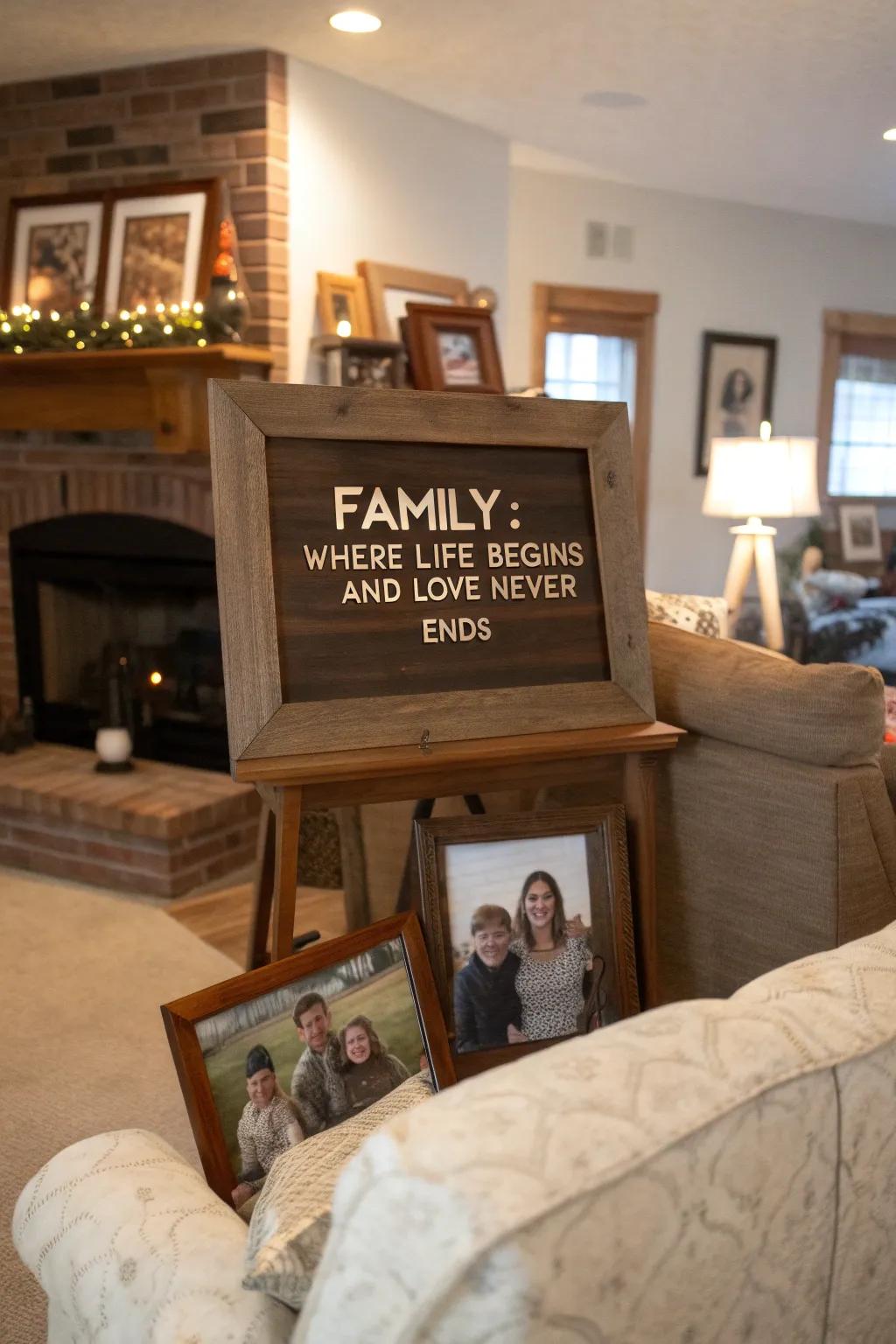 A tribute to family love and togetherness.