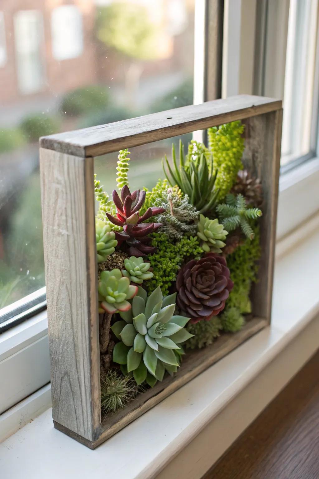 Bring nature's charm into your home with a botanical display.