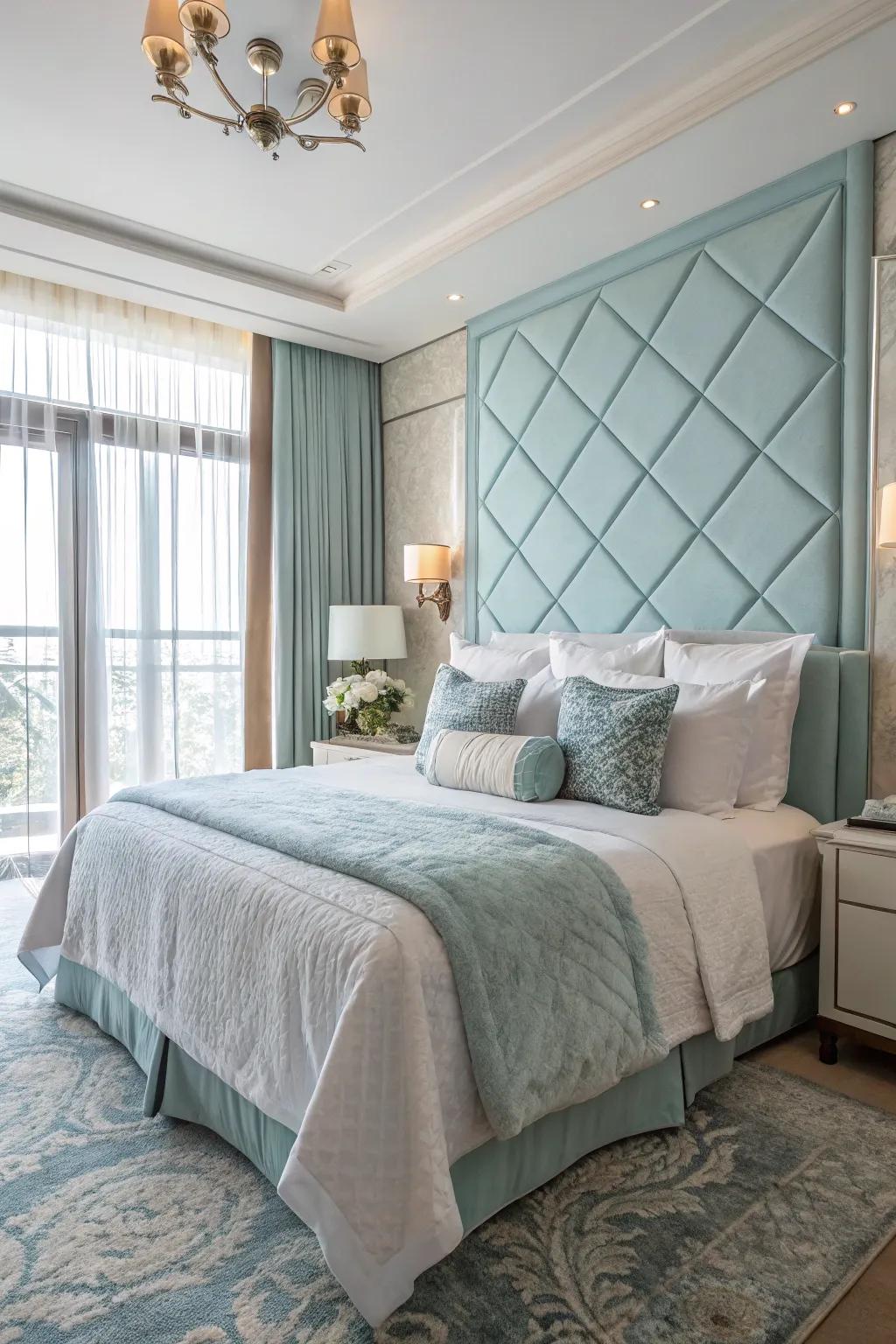 Indulge in lavish bedding for maximum comfort and tranquility.