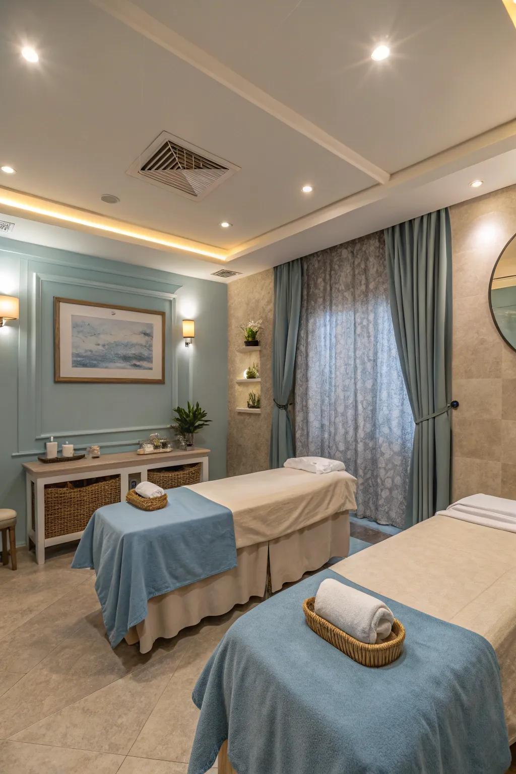 A soothing selection of colors for a tranquil mood.