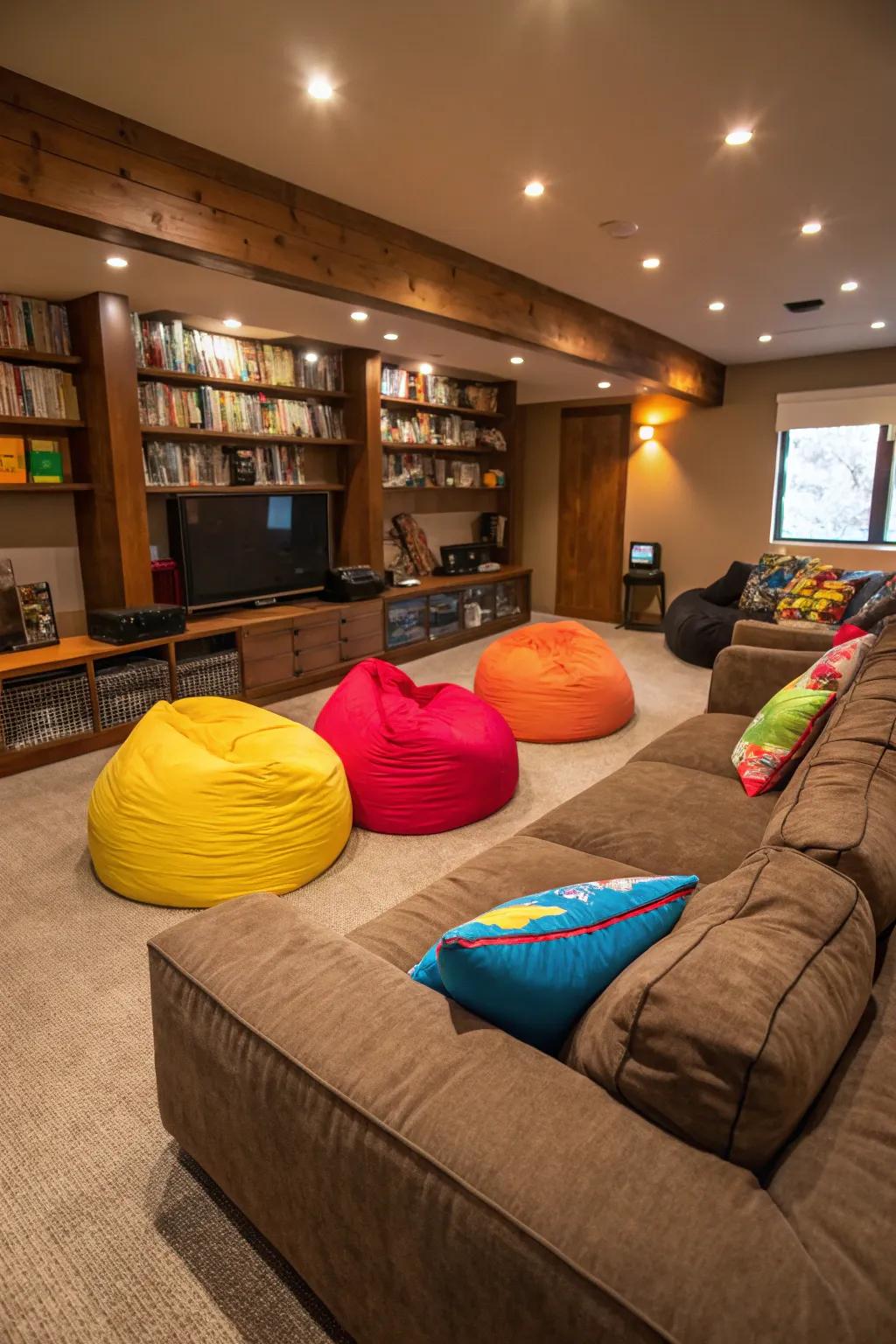 Relaxing seating options will make all the difference.