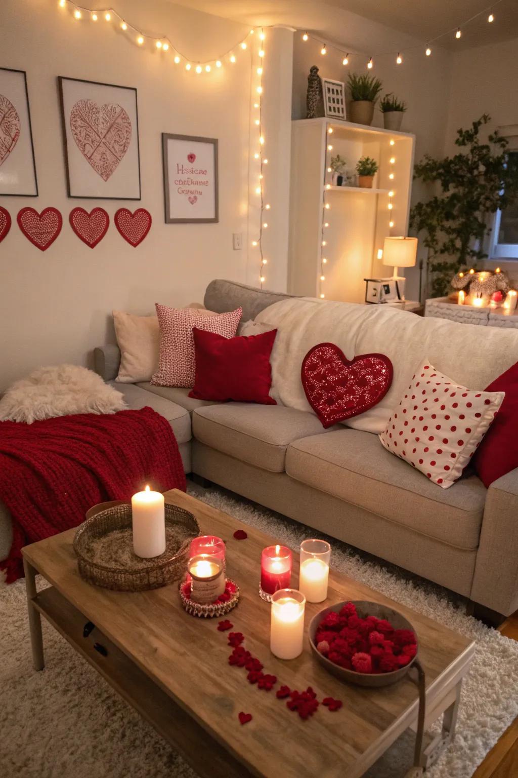 Romantic decor to cultivate the ideal atmosphere