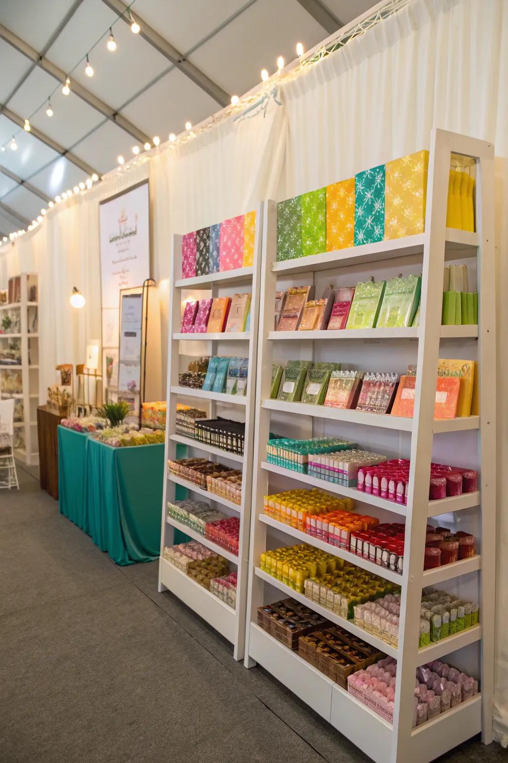 Maximize your display potential by using vertical strategies.