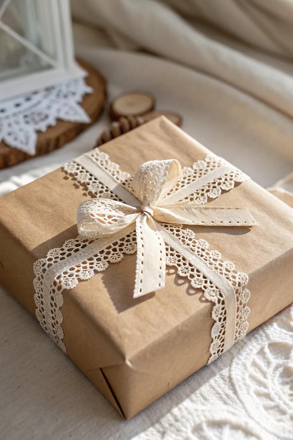 Transform your gifts with the never-ending allure of antique filigree and rounds. 🎁✨ #GiftWrapping #ScandiBoho