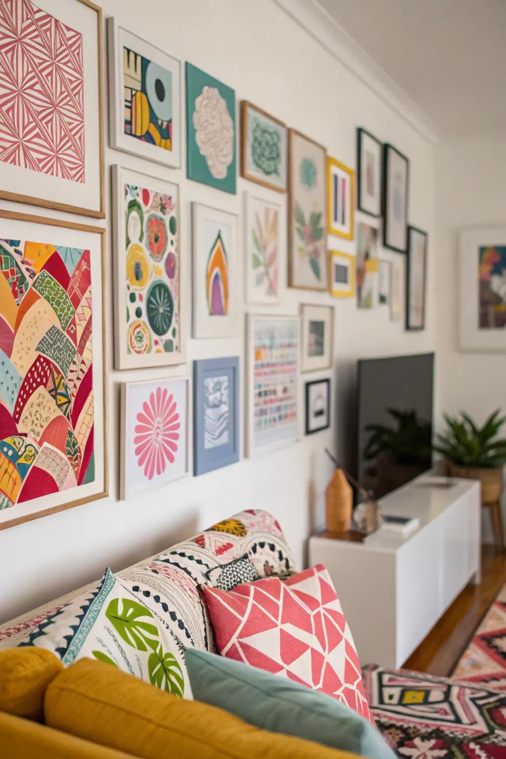 Unique art arrangements bring your house to life.