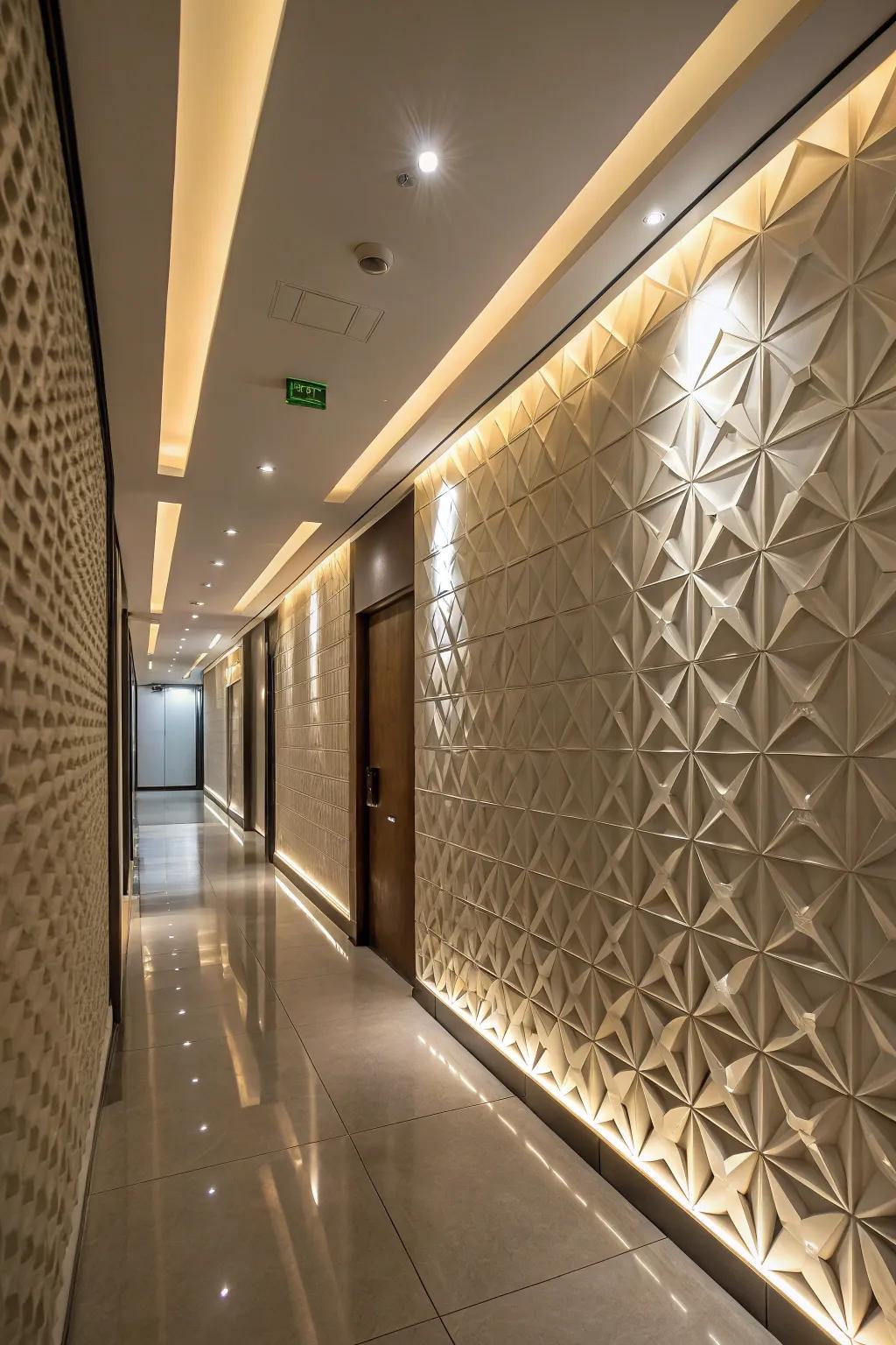 Make a statement that stands out with 3D wall panels.