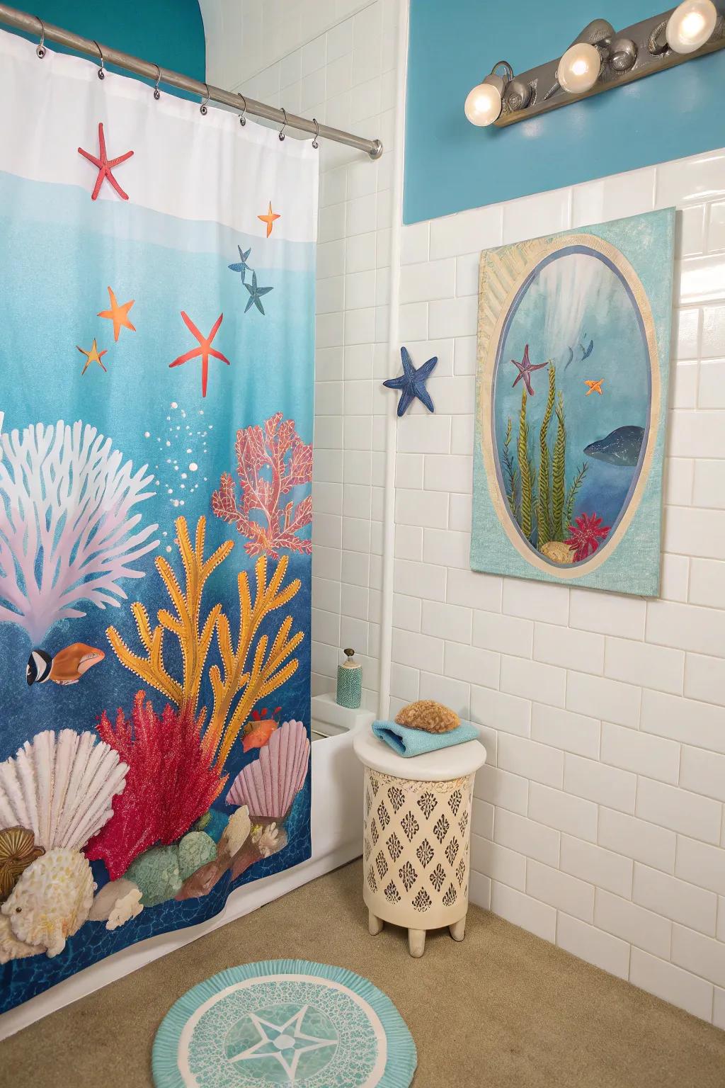 Transform your walls with aquatic wonders.