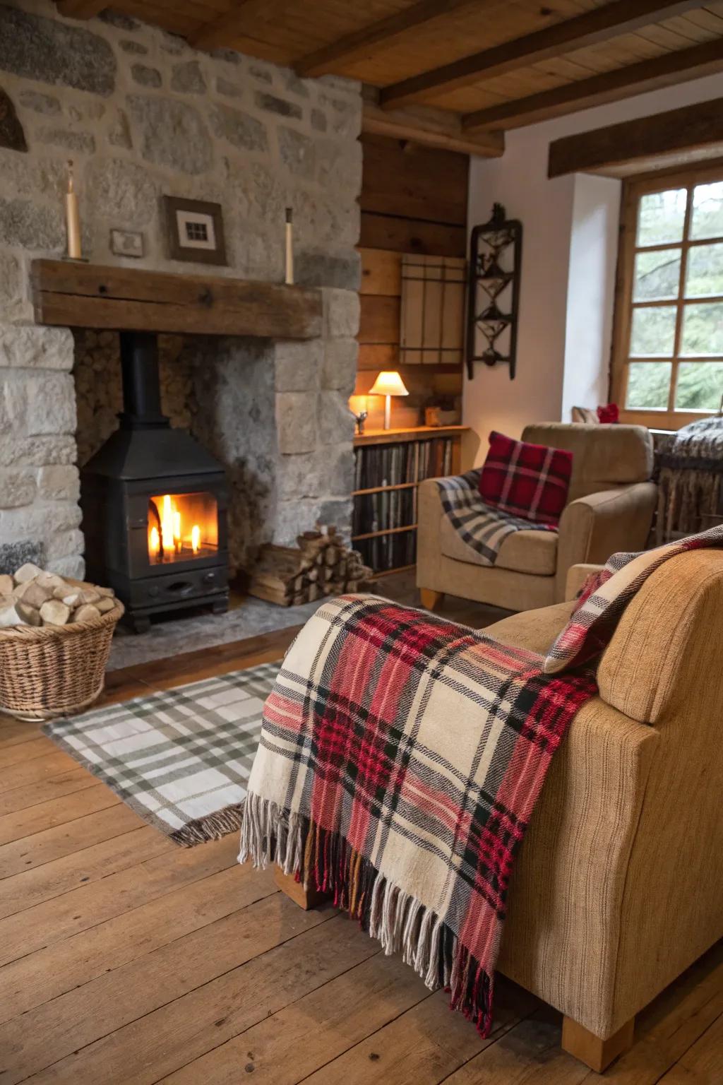 Savor the comfort of a cozy cabin escape right in your own home.