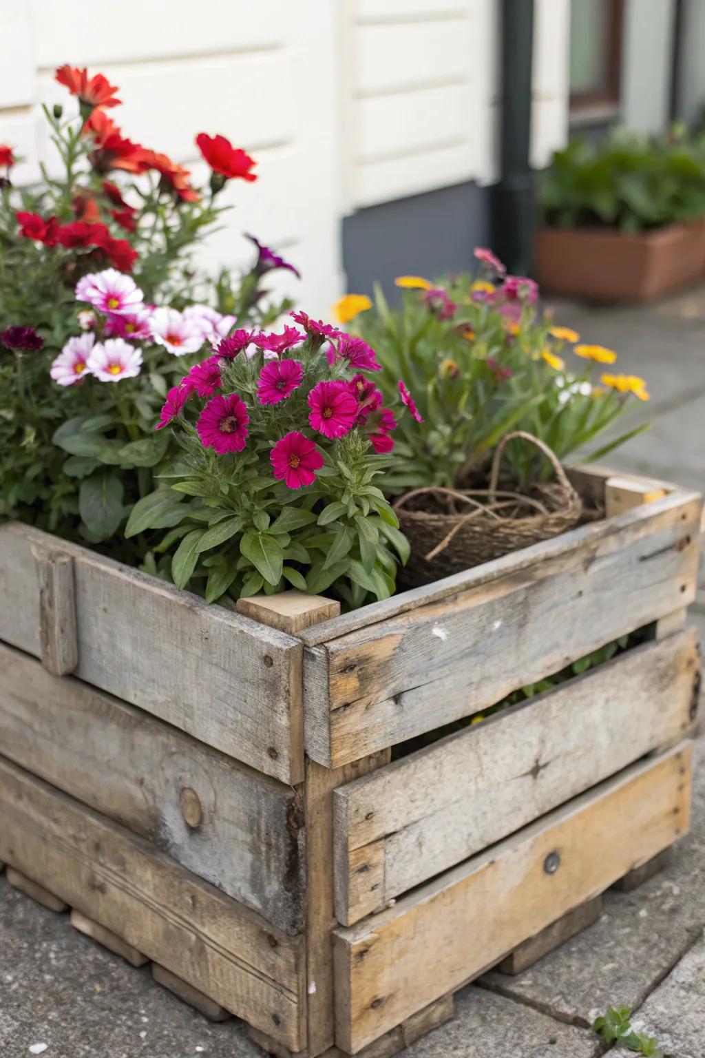 Reimagined weathered accents bring comfort and personality to your open-air areas.