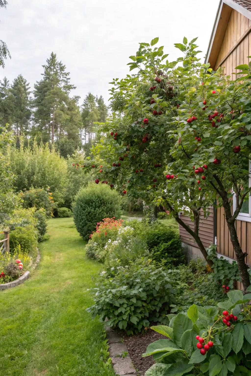Combining attractive and practical gardens offers a feast for the senses.