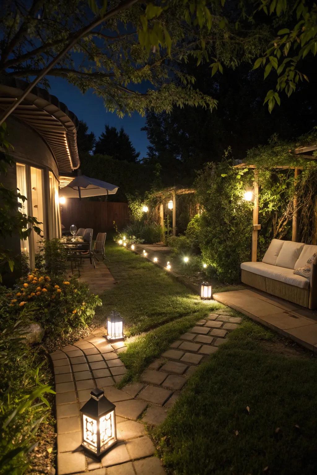 Solar luminance extends an eco-aware avenue to brighten your patio.