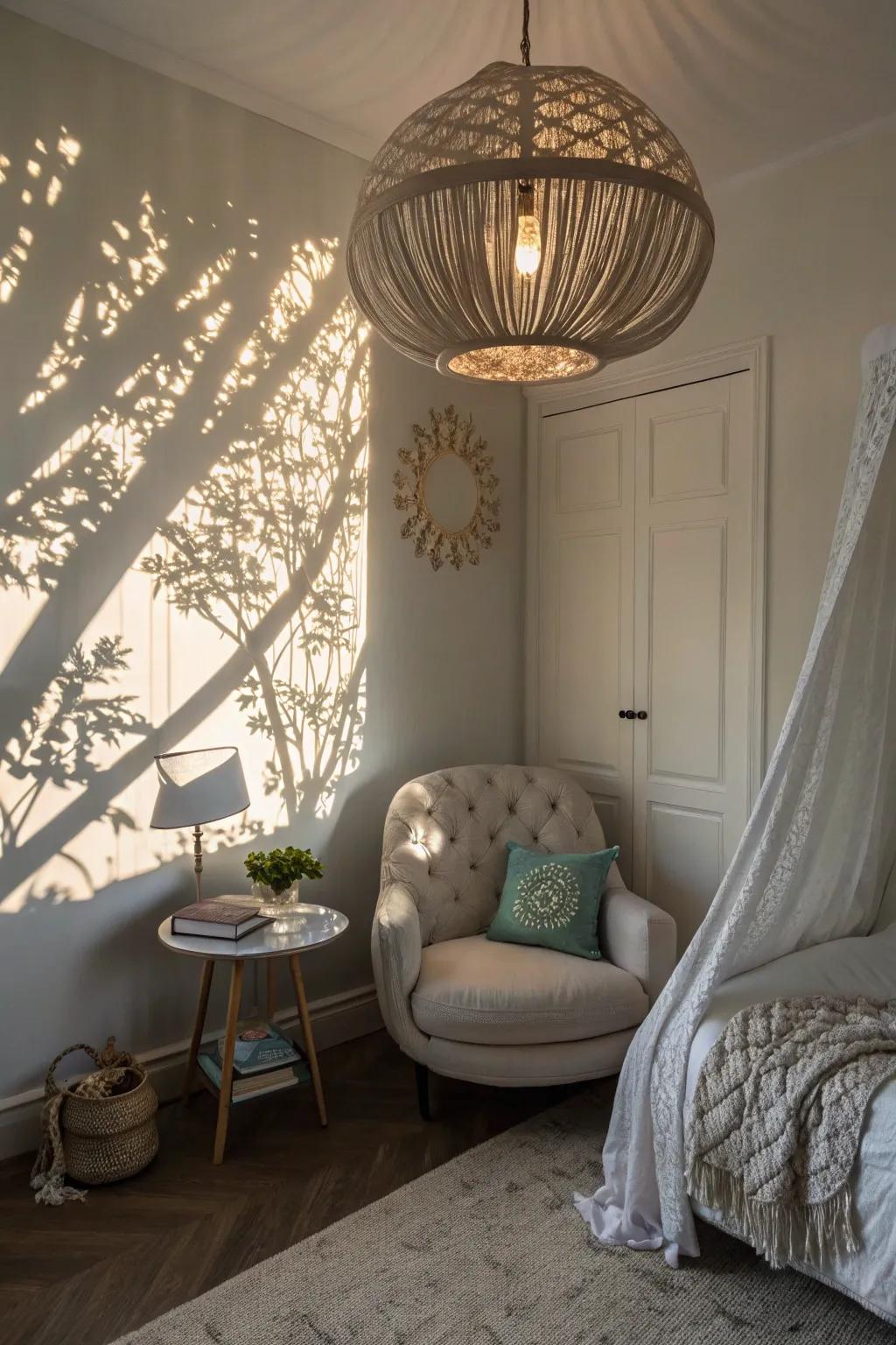 Beams can serve as art.