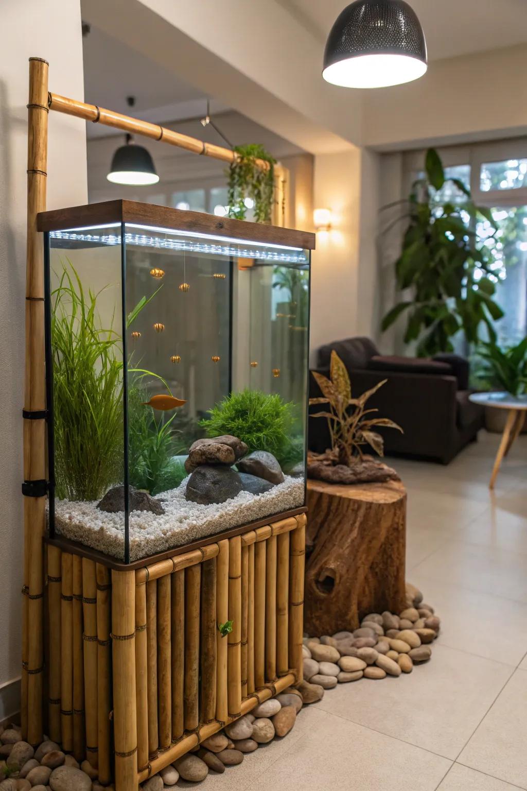 An environmentally sound aquarium design