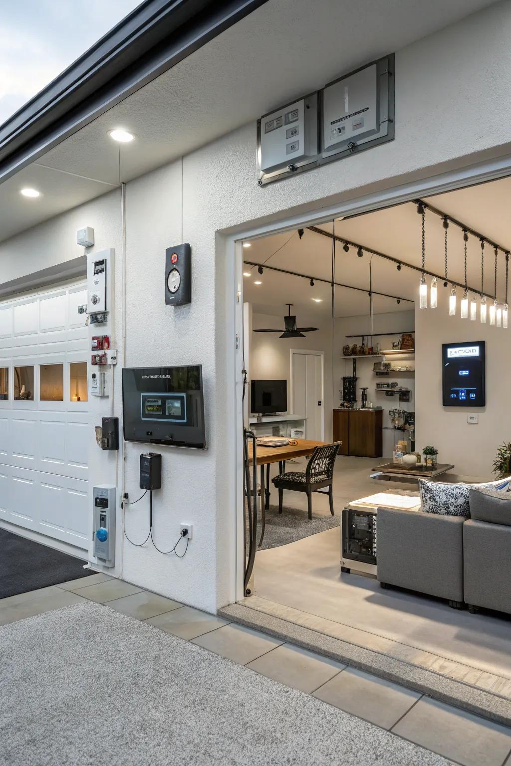 Intelligent home integration enhances ease and efficiency.