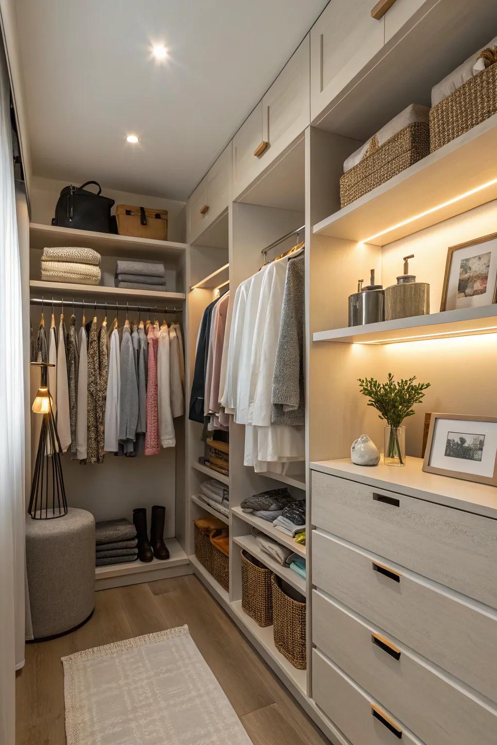 A signature scent elevates the experience of your closet.