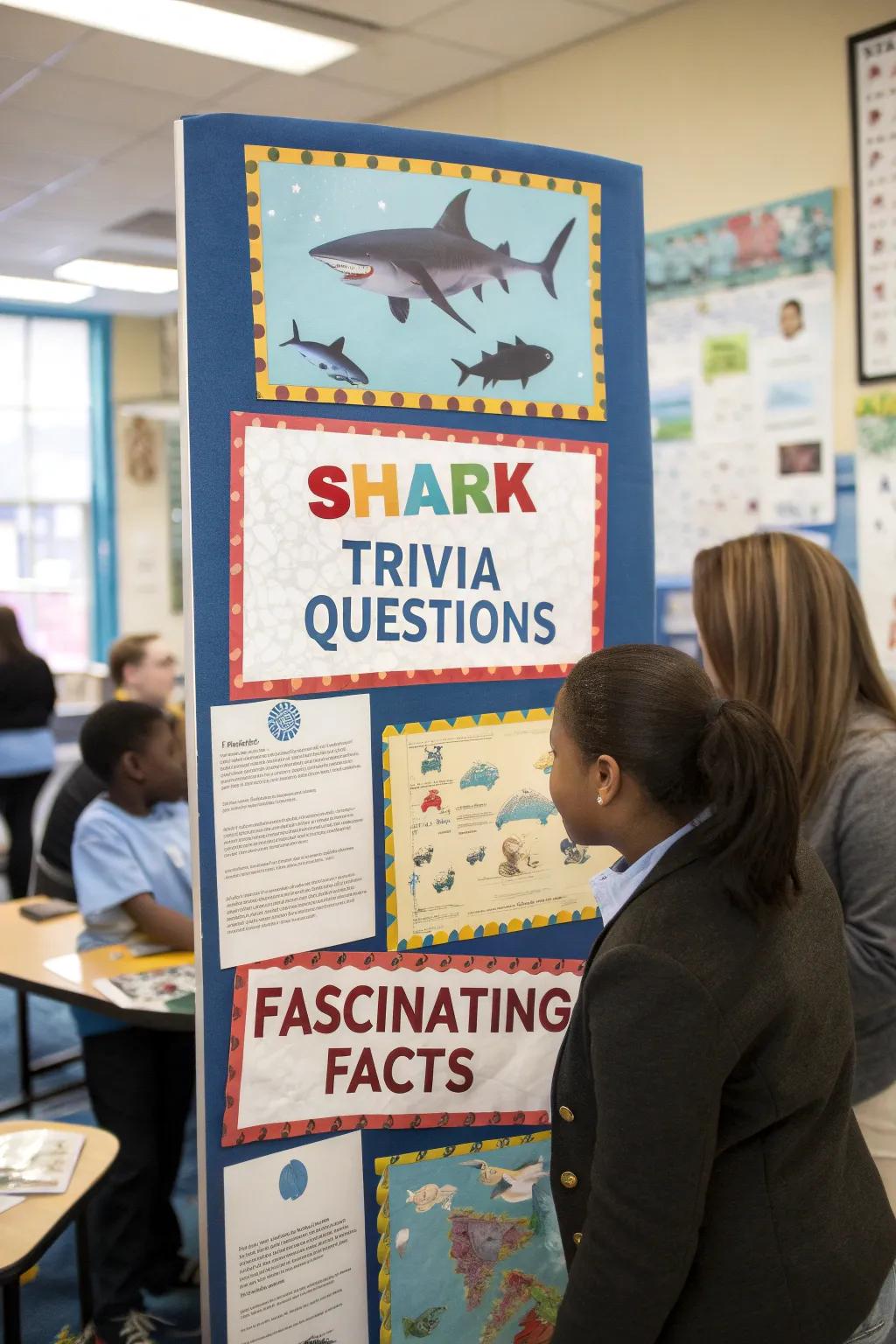 Challenge yourself through shark questions and assimilate something novel.