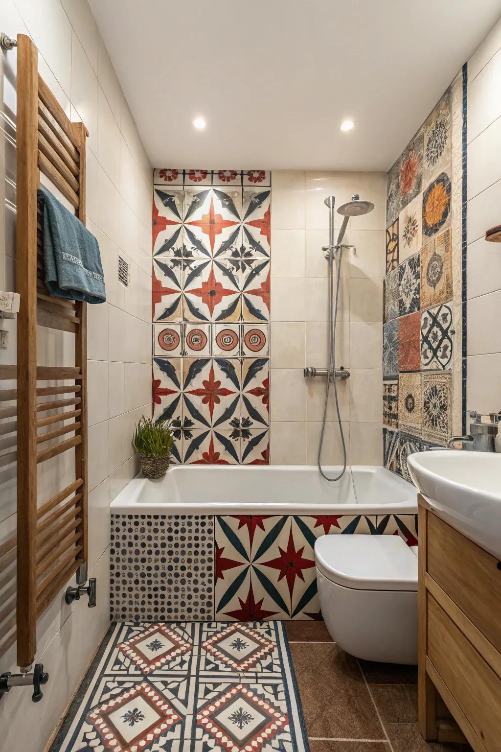 Use patterns that add charm