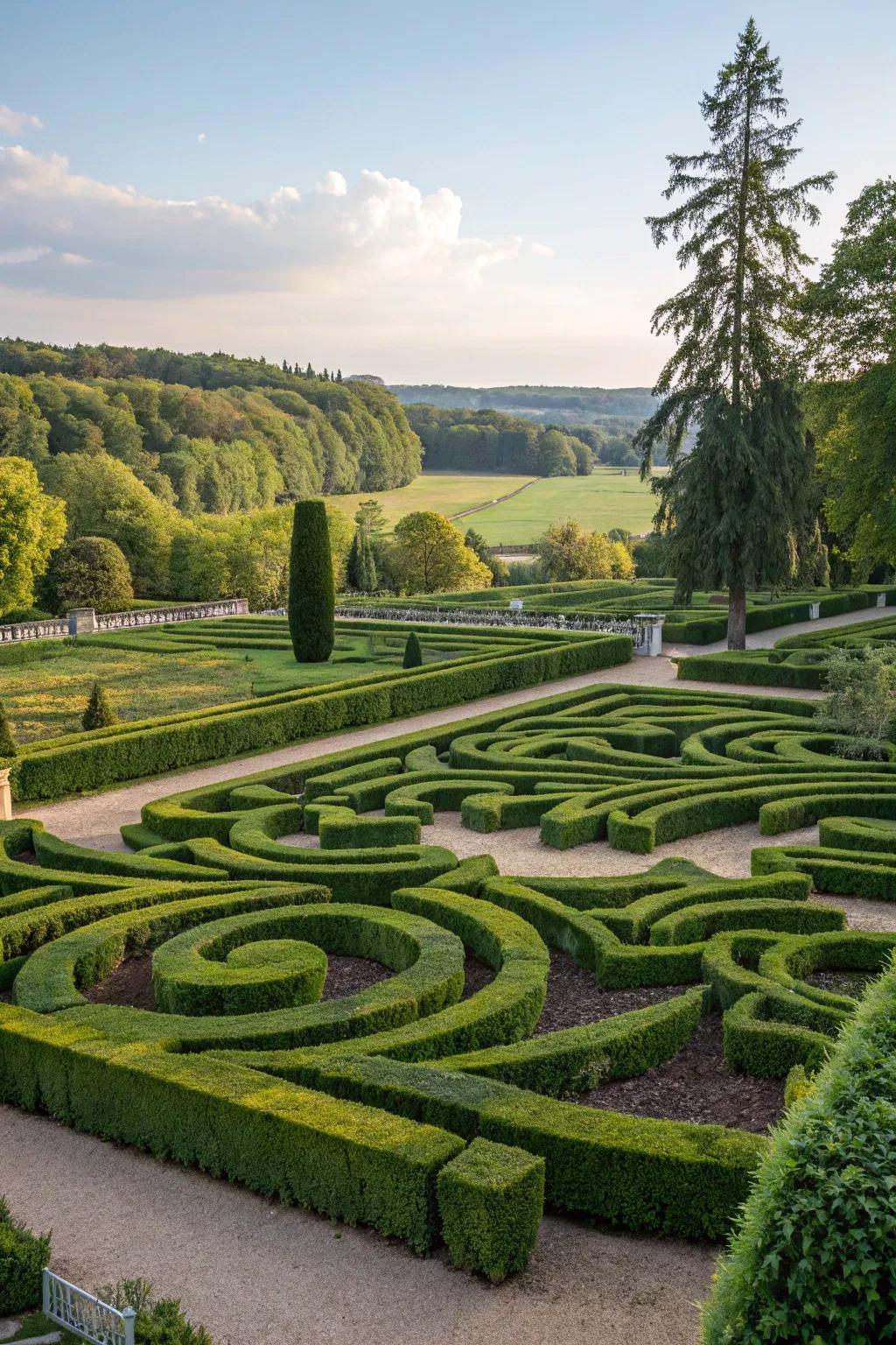 An artistic motif maze that captivates with its unique blueprint.