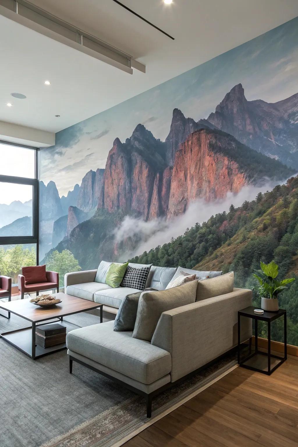 A family sector with mystical mountain ranges.