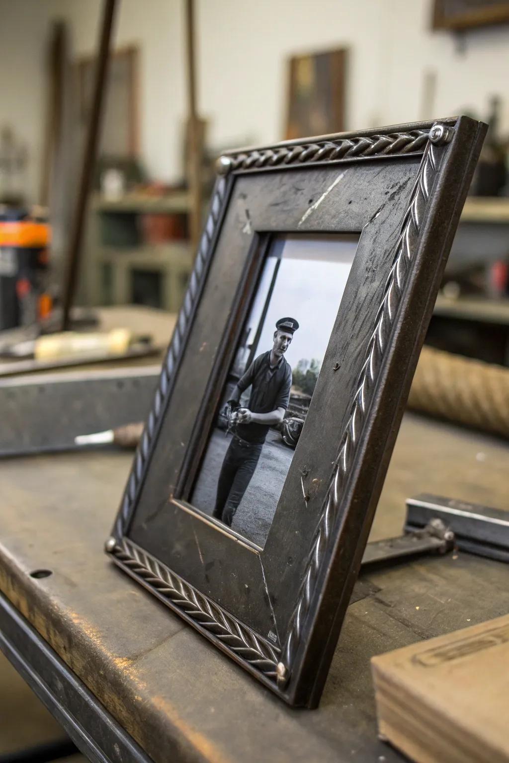 Create Your Memories: A Modern Take with a Welded Frame