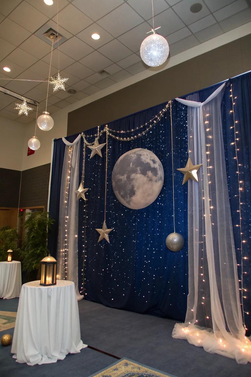 Explore cosmic wonders with an astral backdrop that takes you to the stars.