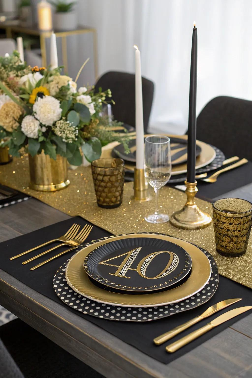 A lavish color palette for an unforgettable celebration.