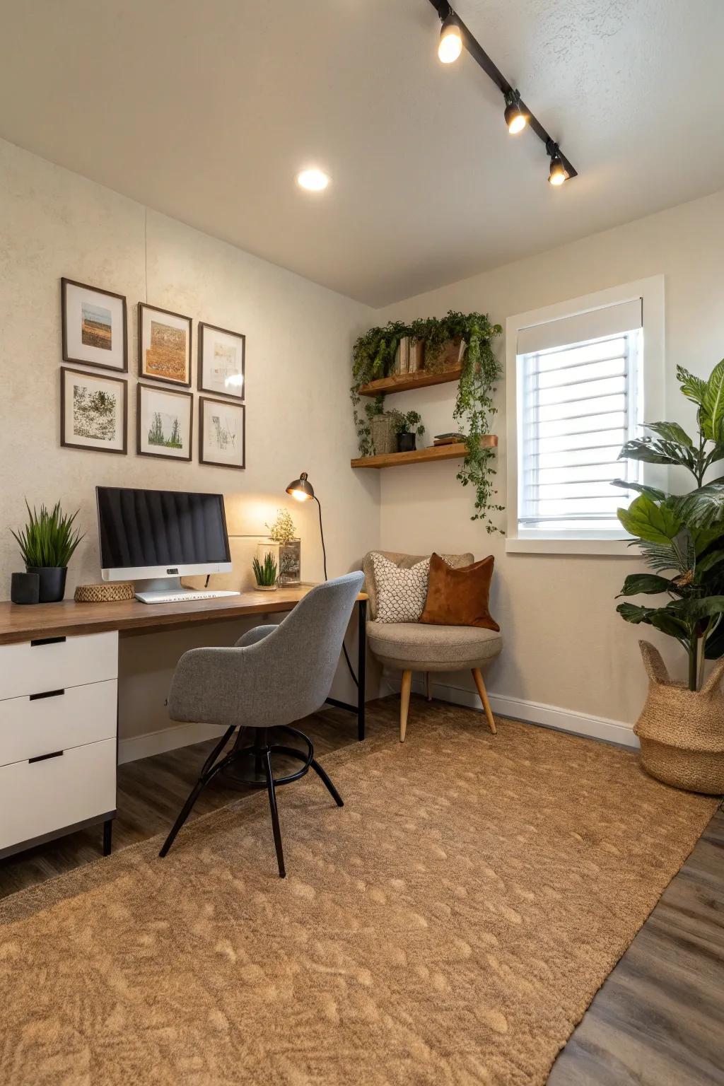Comfort cork floors offer sustainability and underfoot softness in one elegant solution.