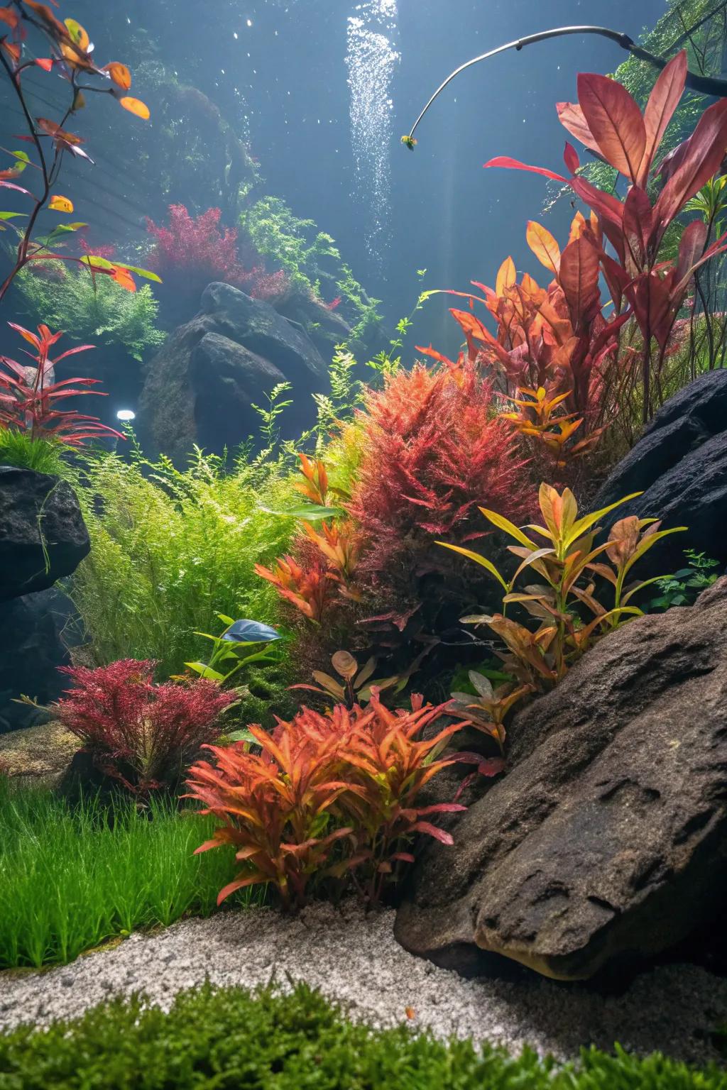 Transform your tank with a burst of vibrant hues.