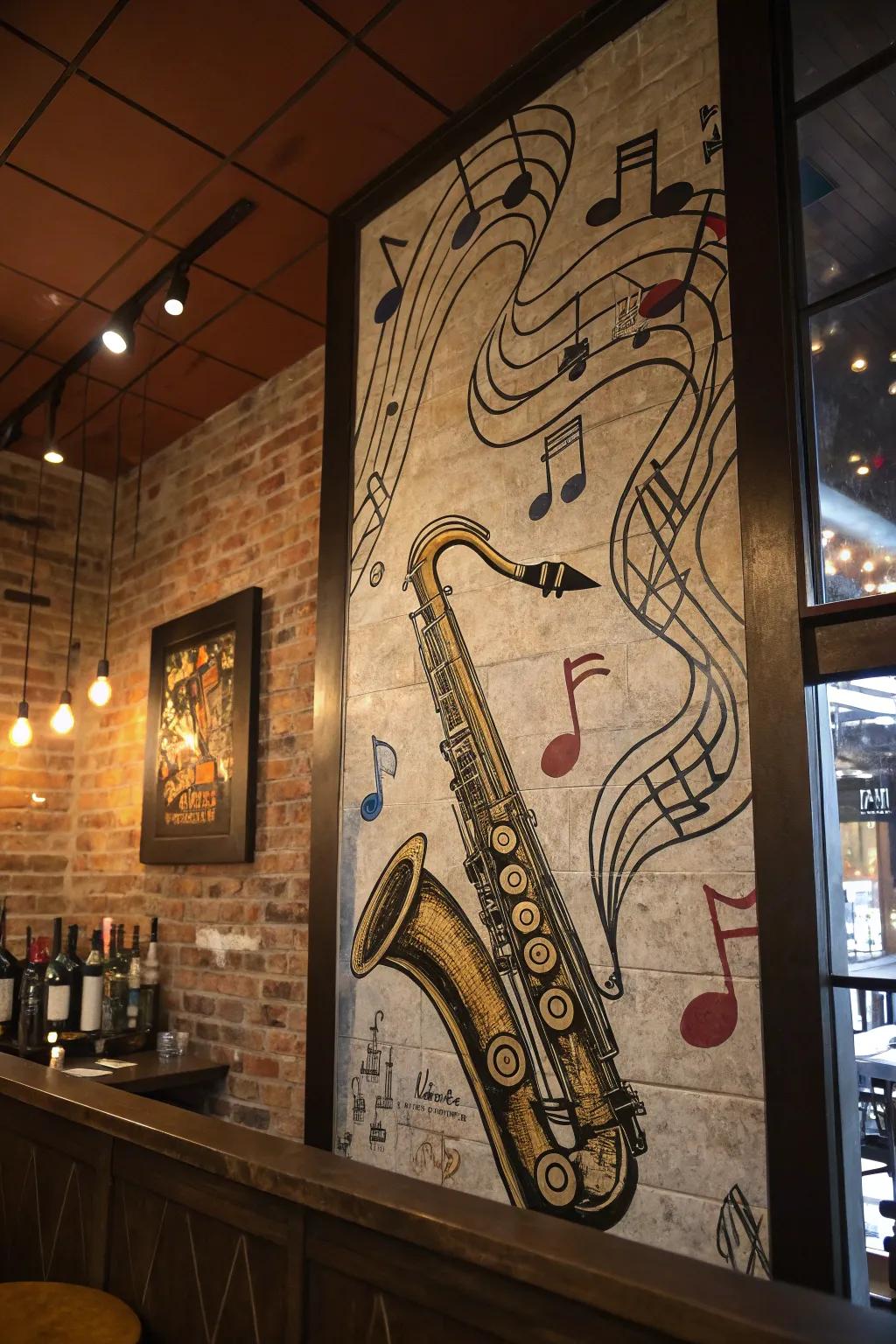 Harmonious musical themes bring a delightful touch to your decor.