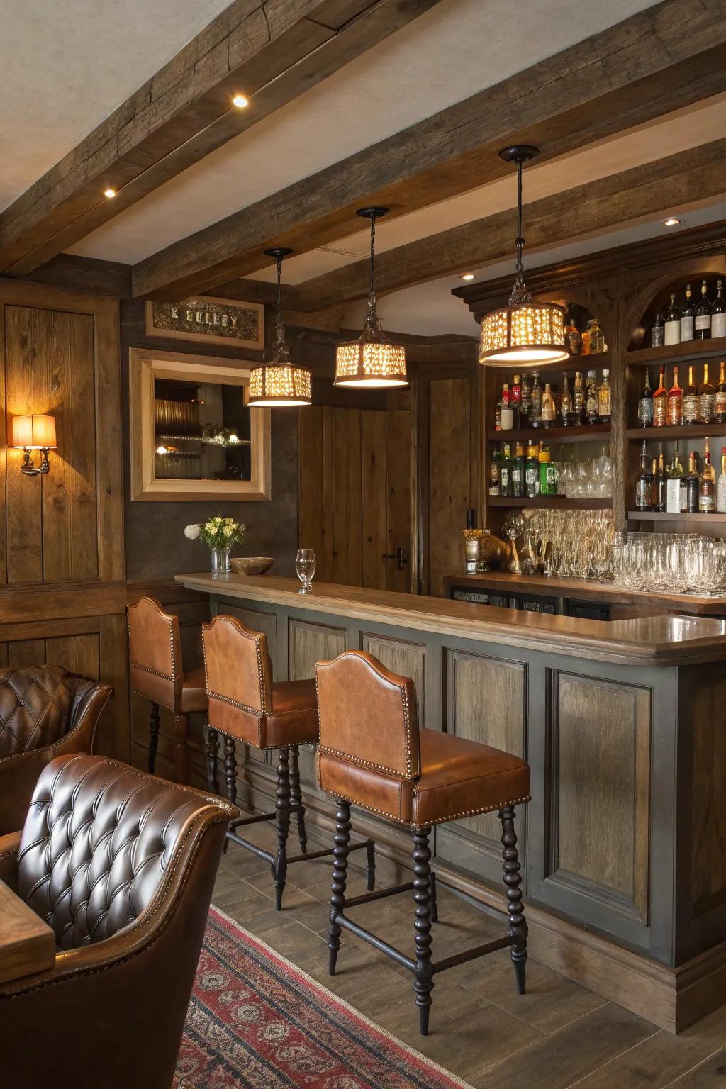 Country old-fashioned appeal adds warmth and nostalgia to your area.