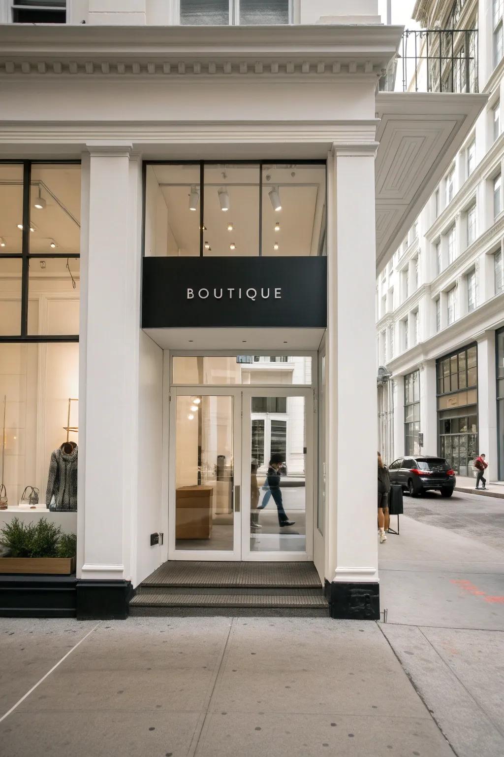 A minimalist marker that radiates sophistication and modernity.