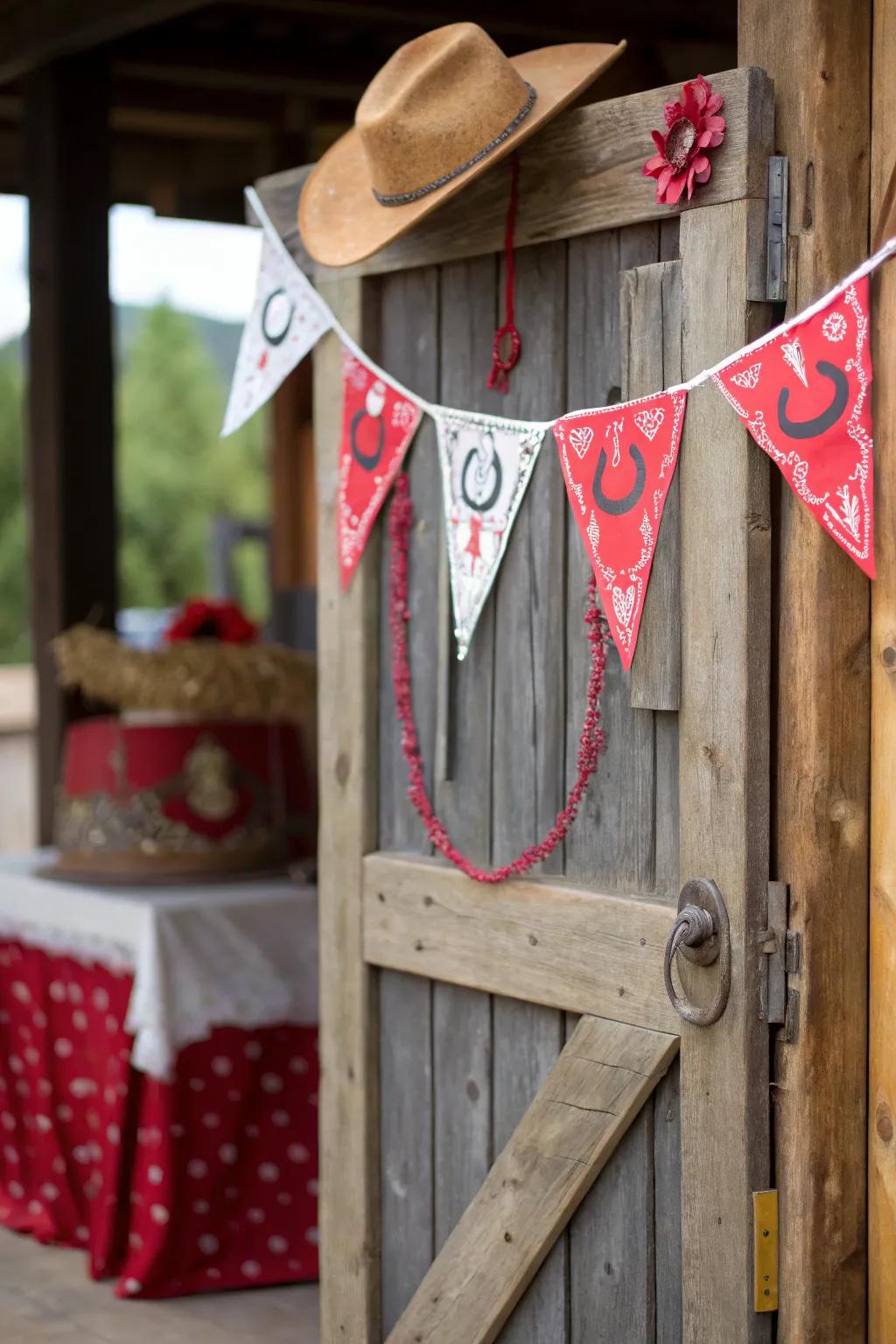 Barn doors make a rustic backdrop just right for remember-worthy photos.