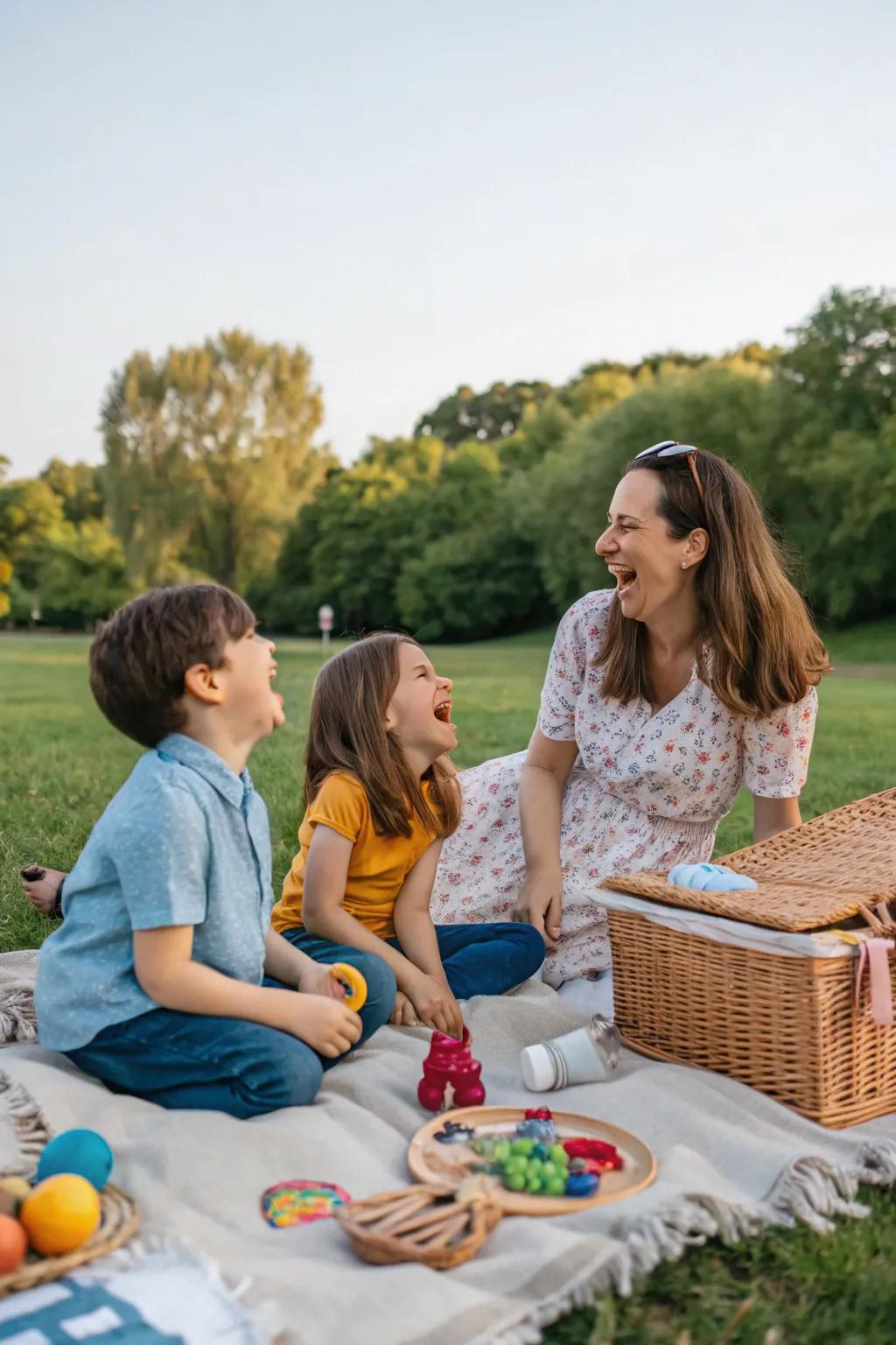 The true essence of family life is captured in candid poses.