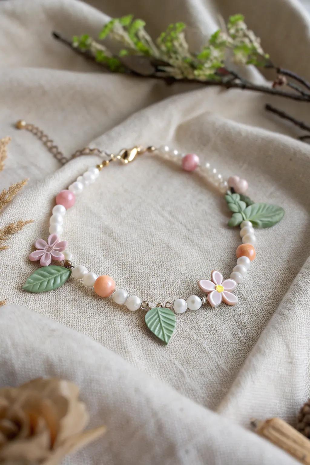 Accept nature's appeal with gem armlets that express elegance and serenity.