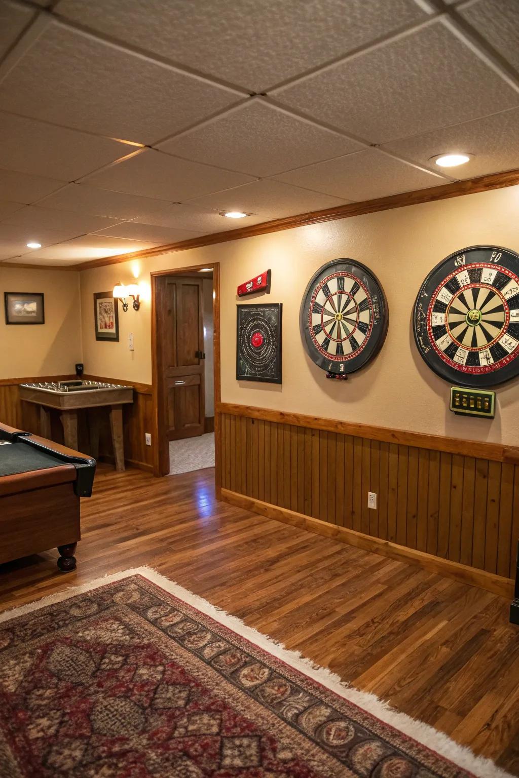 Strong flooring choices enhance both the style and practicality of the space.