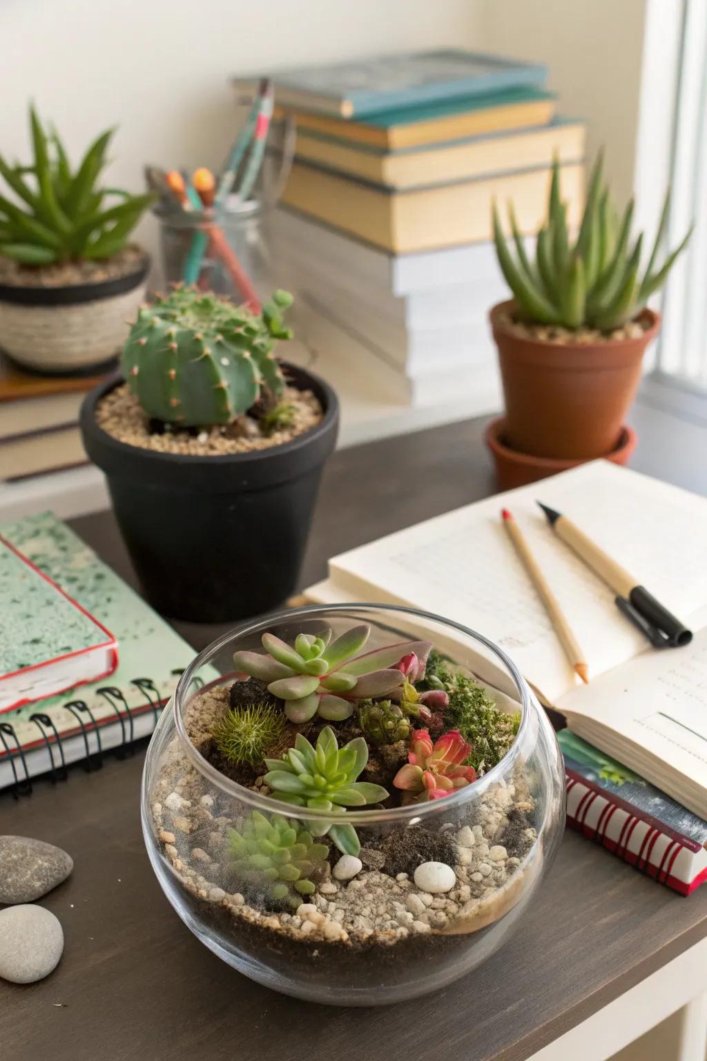 Nature&rsquo;s elements, like greens, breathe vitality and peace into your area.