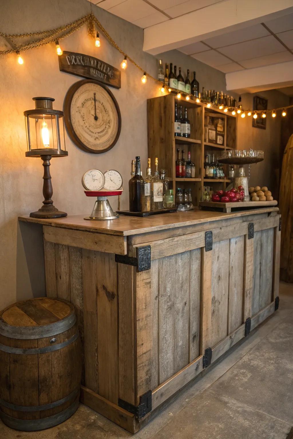 Countryside appeal contributes comfort and distinctiveness to your counter area.