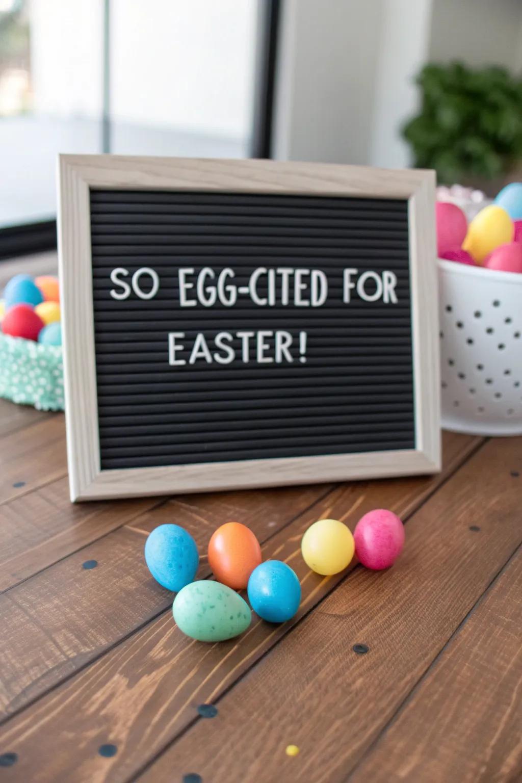A playful pun that never fails to bring smiles.