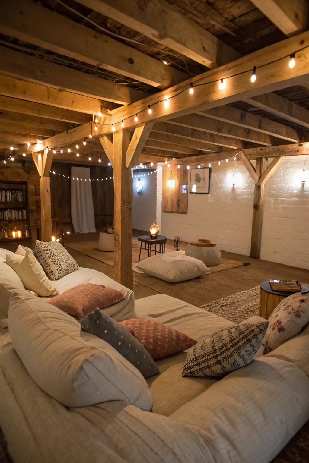 Unwind inside a pleasant comfort hideaway inside your crawl space.