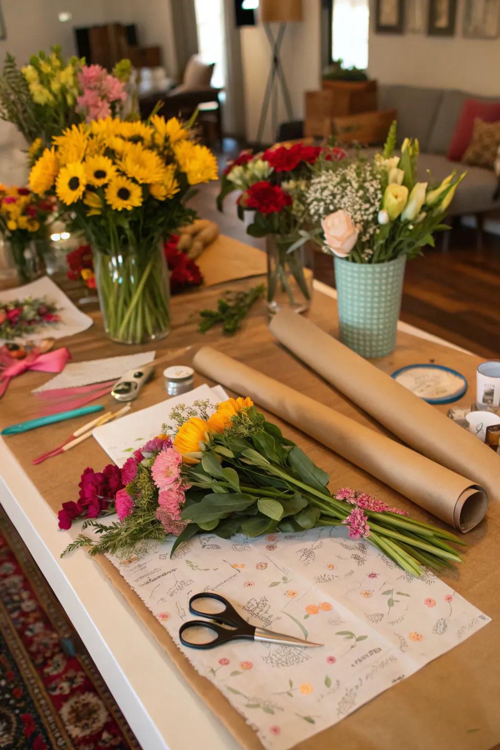 Encourage imagination with a DIY blossom corner.