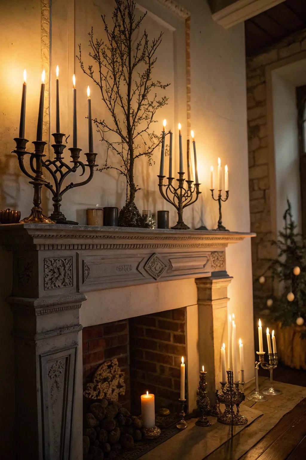 Luminaries establish the flawless chilling atmosphere.