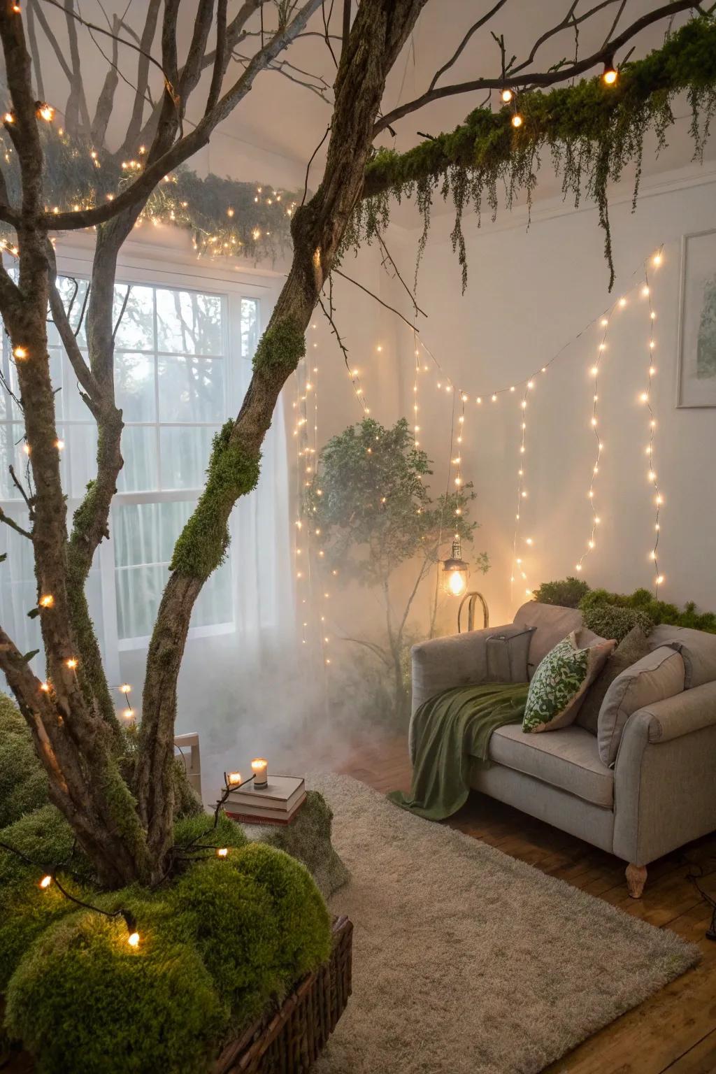 Transform your home into a magical haunted forest.