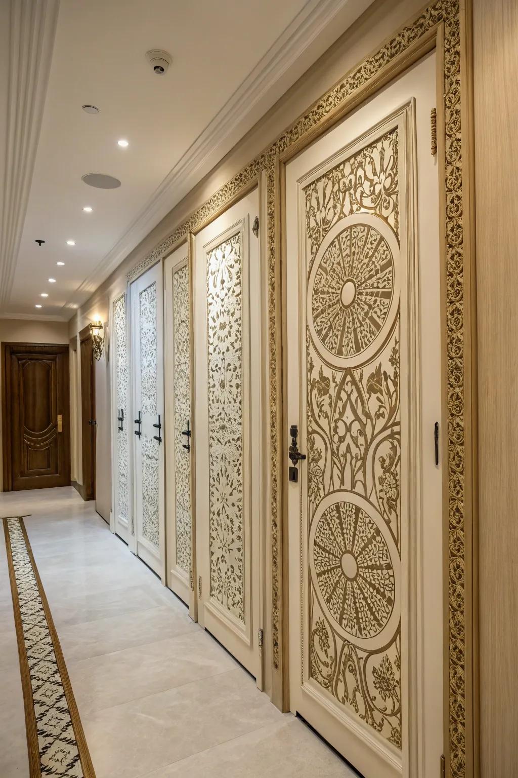 Turn your cupboard fronts into masterpieces with ornamental boards.