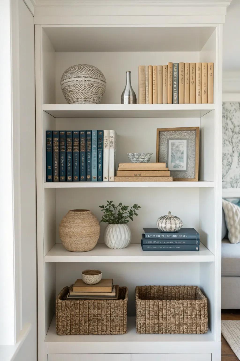 A minimalist strategy for an orderly and uncluttered appearance