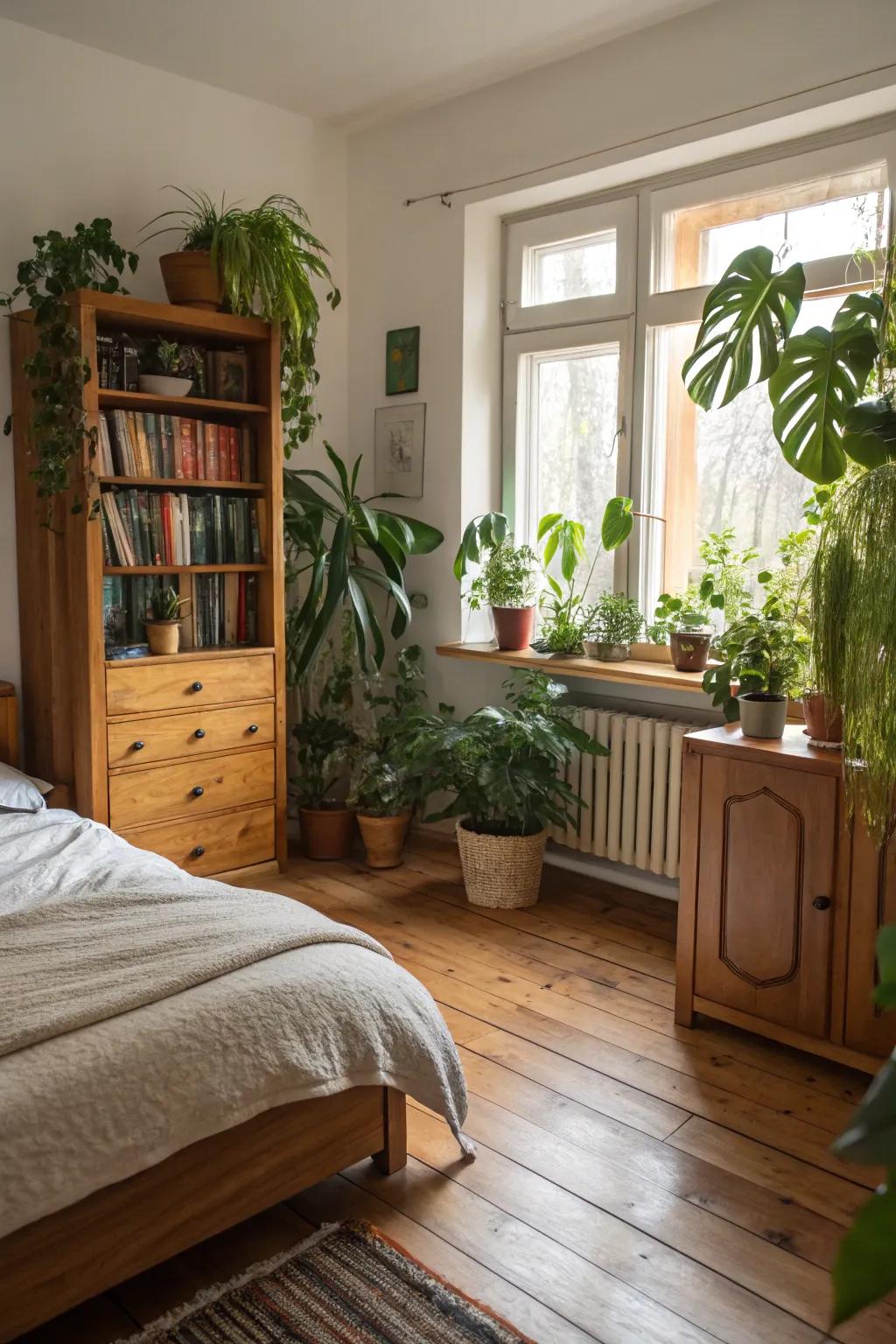 Organic accents that bring calm and beauty.