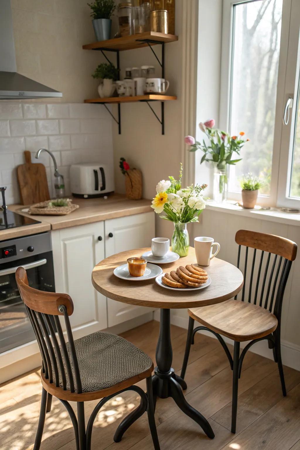 A breakfast nook turns your kitchen corner into a cozy spot for gatherings.