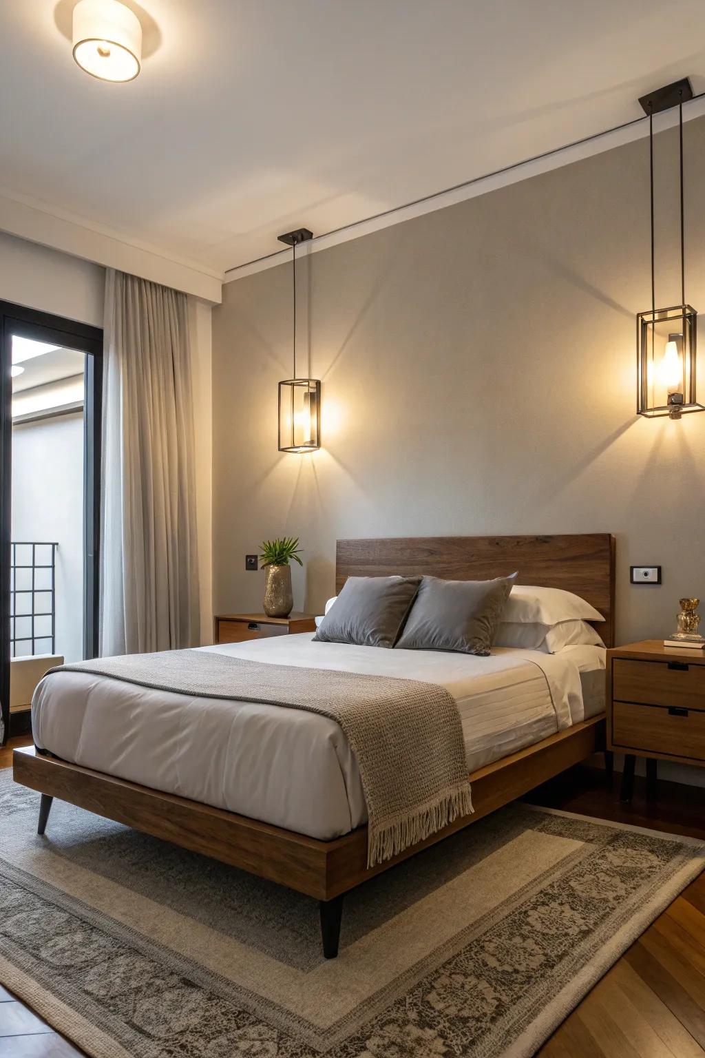 Attachable wall lamps present stylish illumination options without requiring lasting installation.