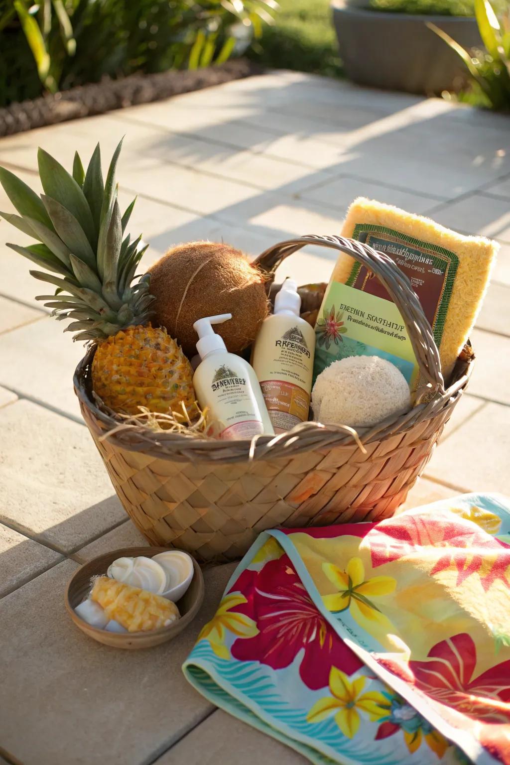 Exotic Isle Dream: A sun-drenched spa experience.