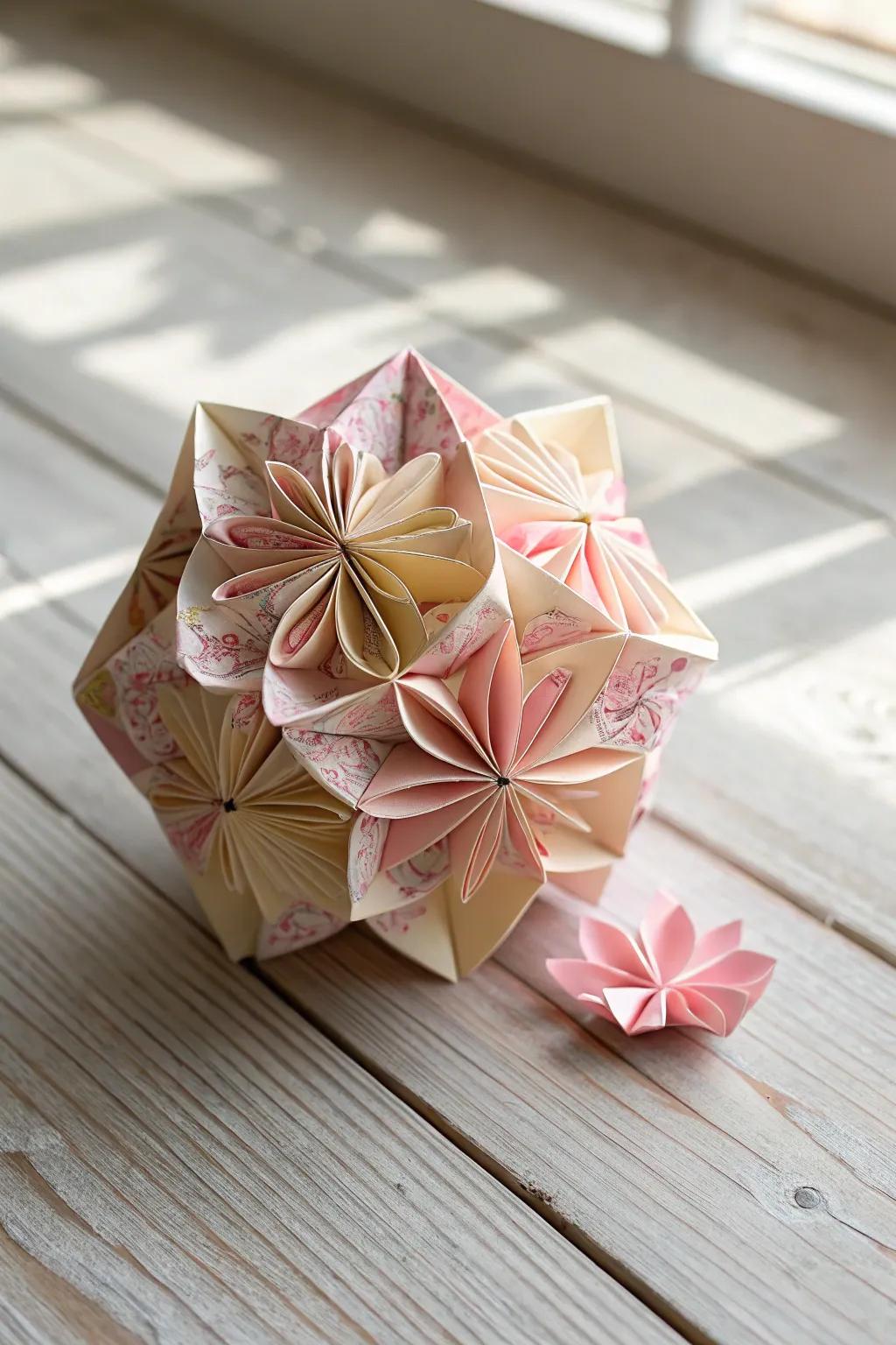 Delve into the realm of Sphere flowers: where geometric precision merges with artistic expression to produce a stunning floral display.