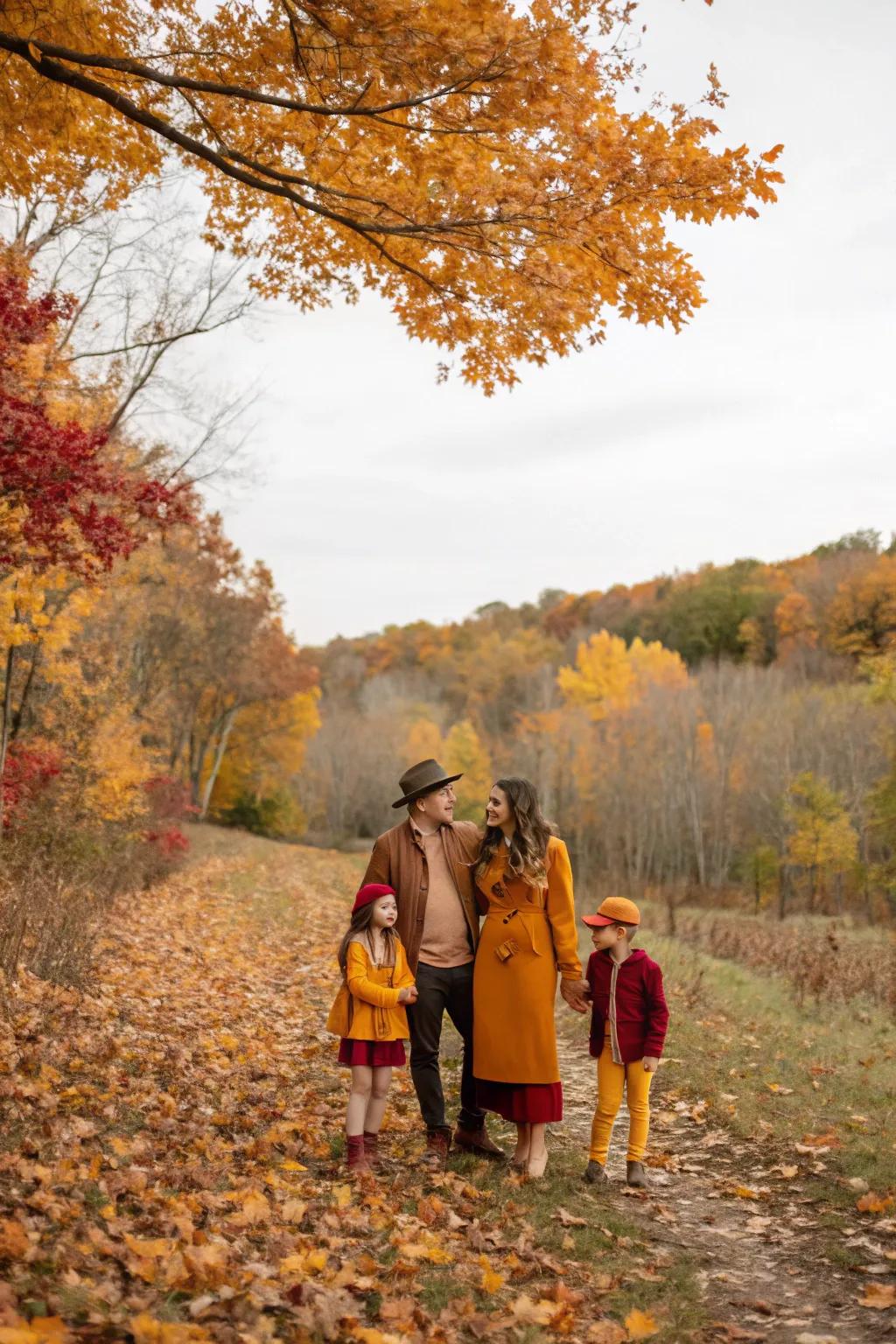 A burst of pigment can render your family photographs truly memorable.